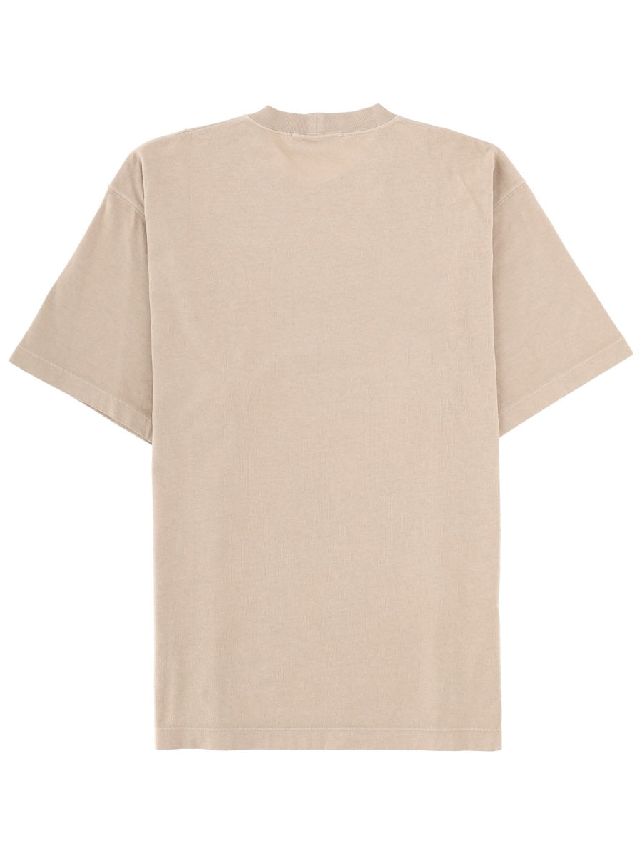 Stone Island Men T-Shirt With Logo Patch STONE ISLAND