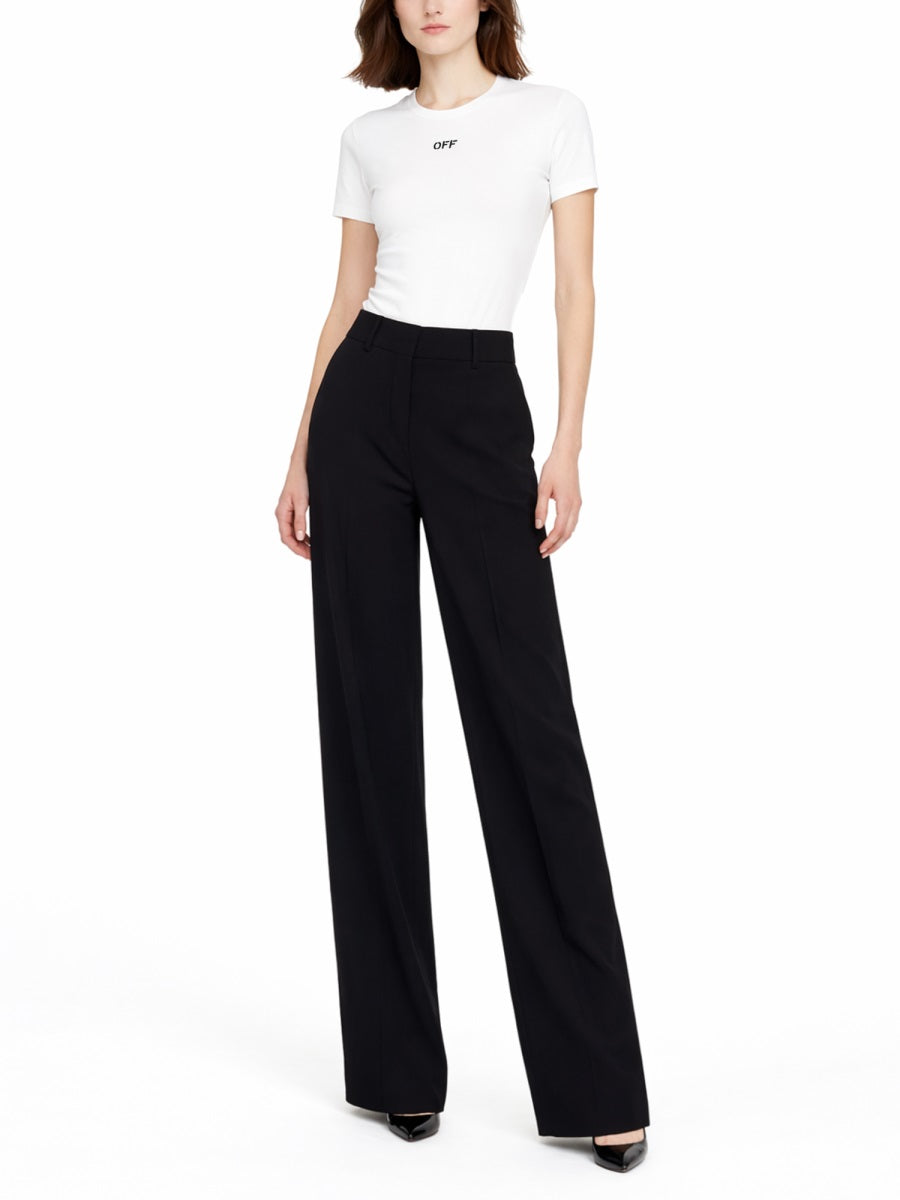 Off-White Women Basic T-Shirt With Logo