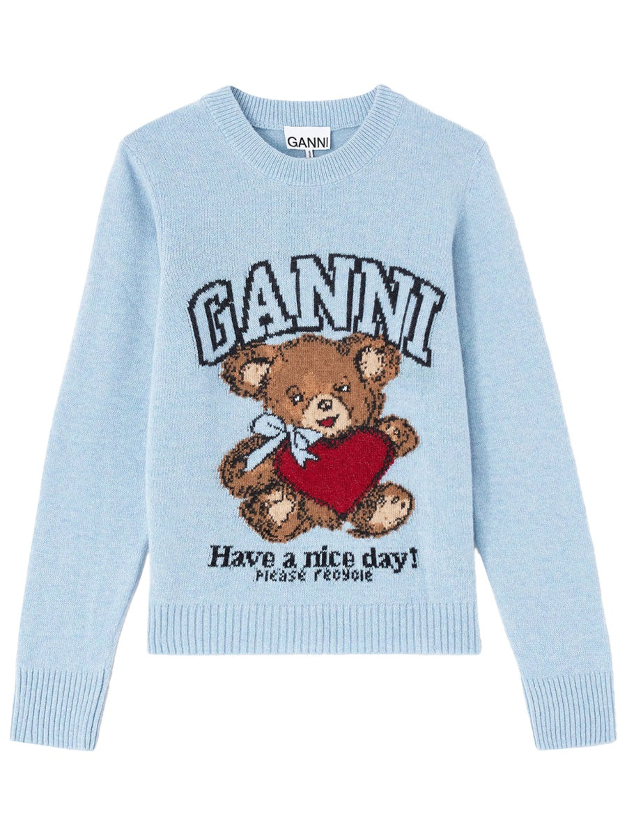 Ganni Women Wool Jersey. GANNI