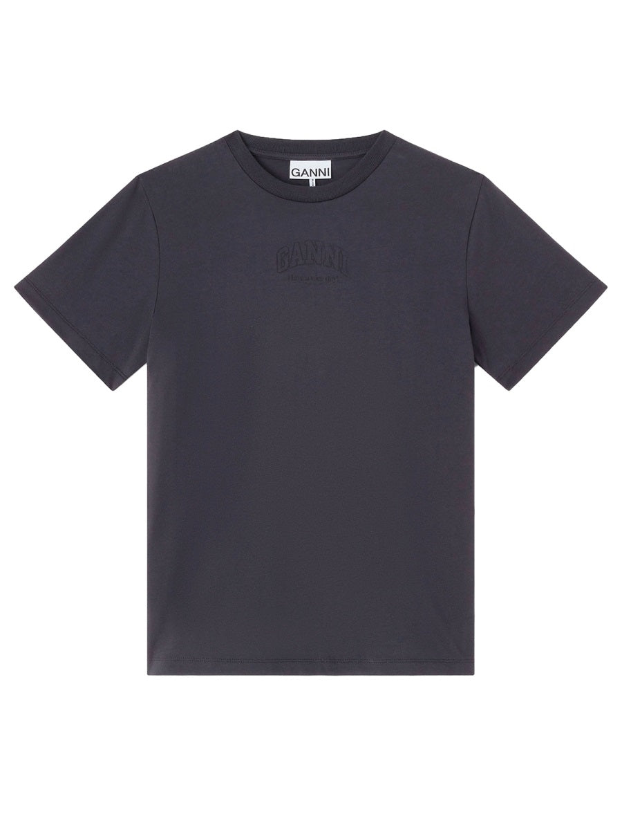 Ganni Women T-Shirt With Logo GANNI