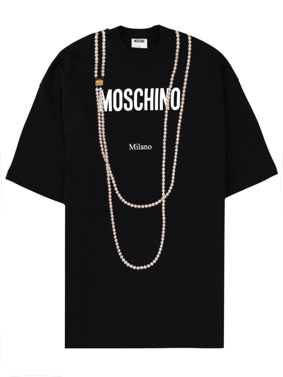 Moschino Women T-Shirt With Logo MOSCHINO