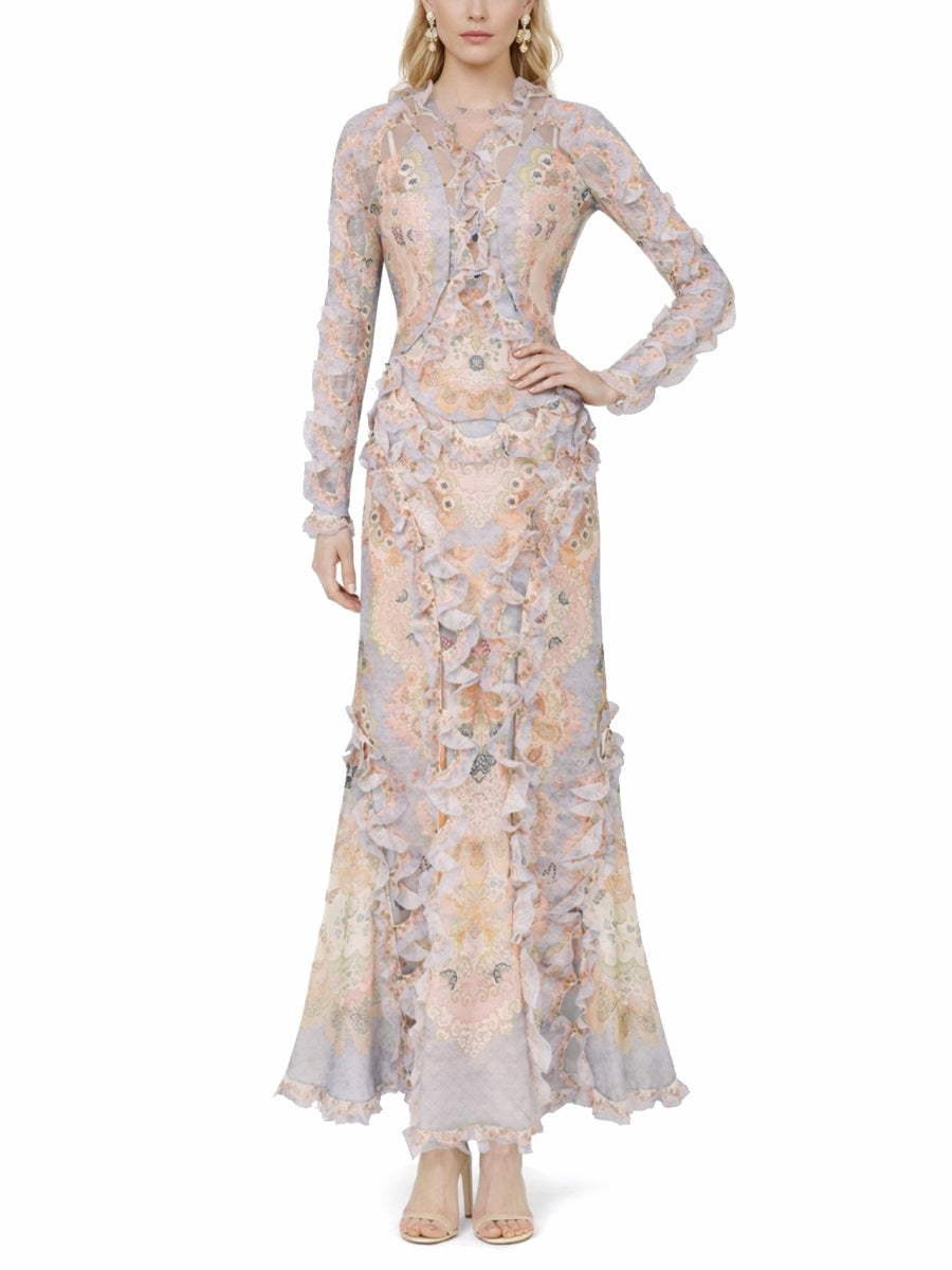 Zimmermann Women "Rebellion" Long Dress ZIMMERMANN