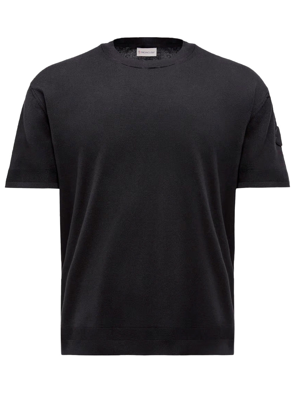 Moncler Men Silk & Cotton Knit T-Shirt MONCLER