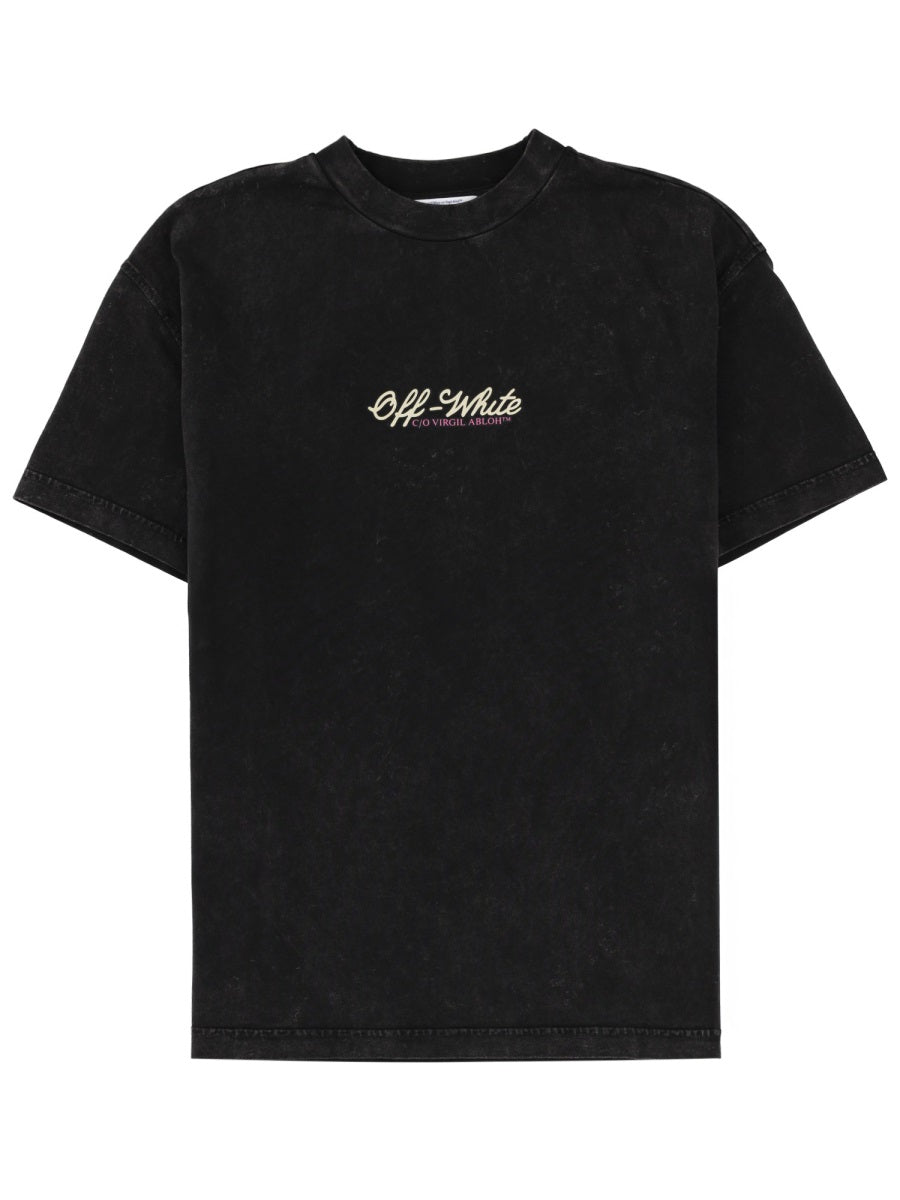 Off-White Women T-Shirt With Logo OFF-WHITE