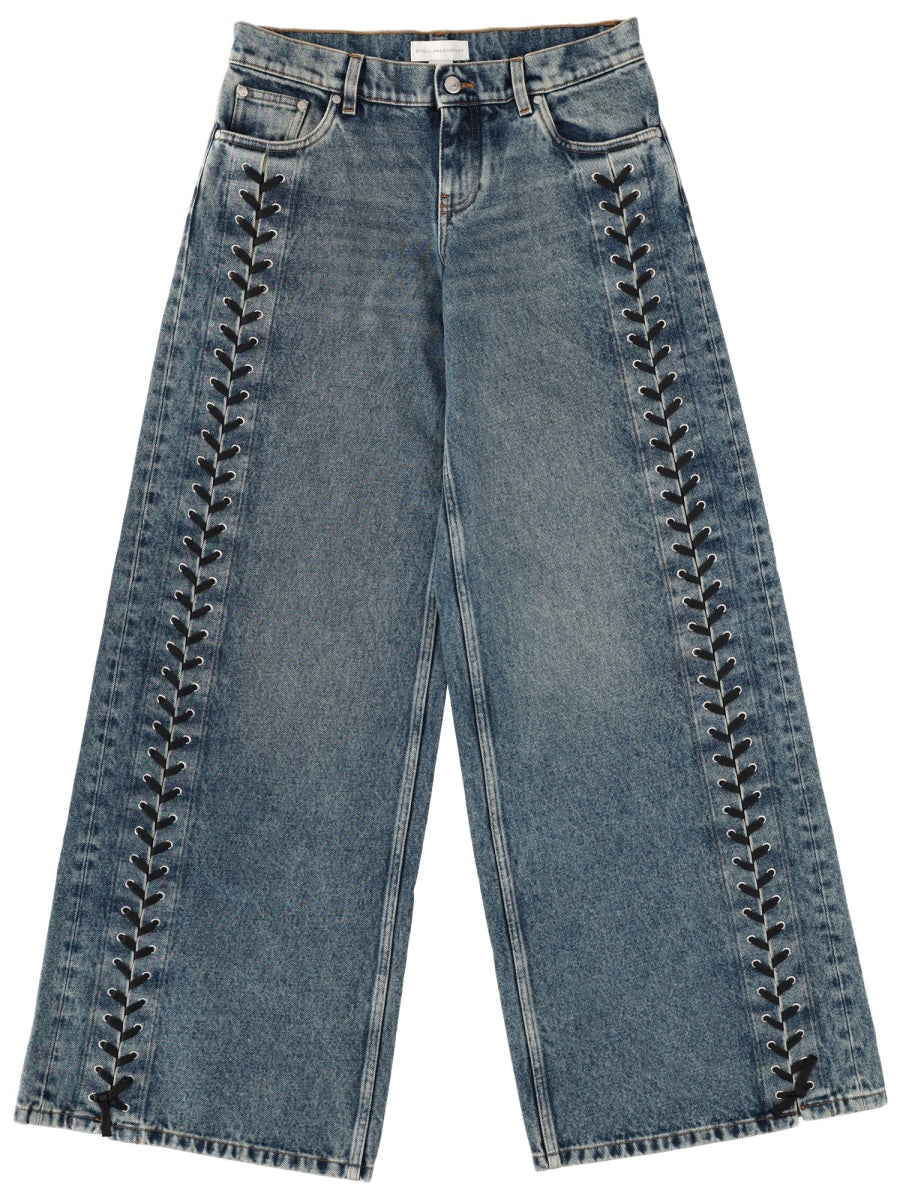 Stella Mccartney Women Jeans With Laces