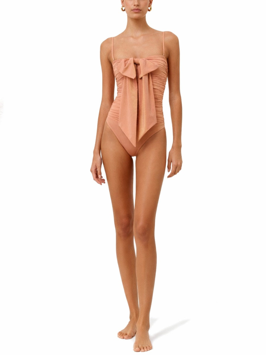 Zimmermann Women One Piece Swimsuit With Bow "Coco" ZIMMERMANN