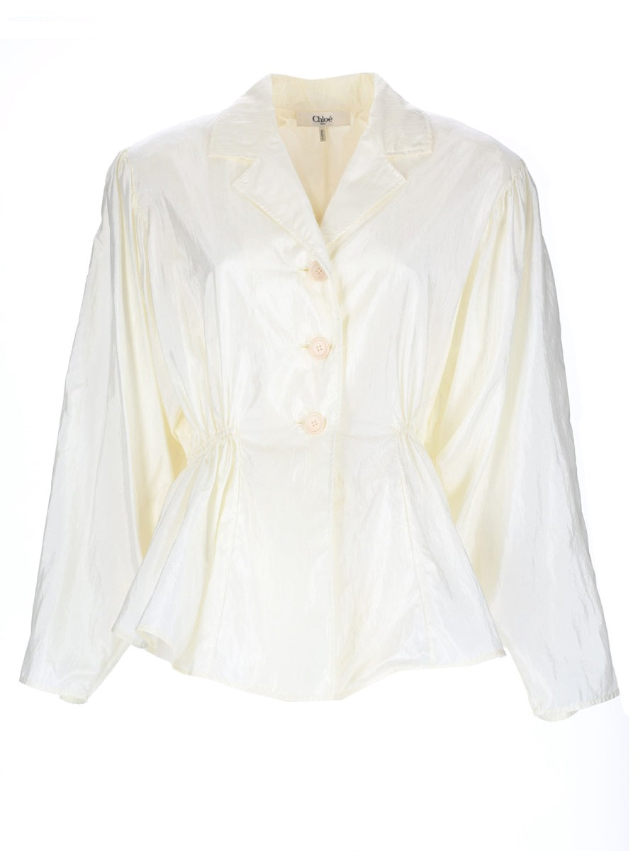Chloé Women Silk Blend Top CHLOE