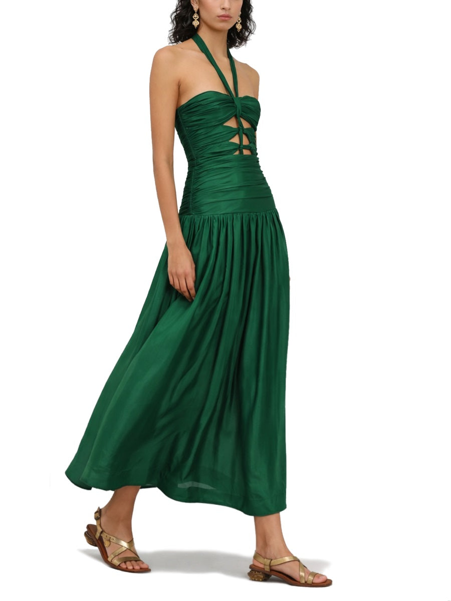 Zimmermann Women Midi Dress With Knots "Daylight" ZIMMERMANN