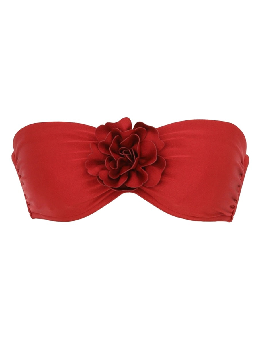 Zimmermann Women "Cascadian" Flower Bikini Top ZIMMERMANN