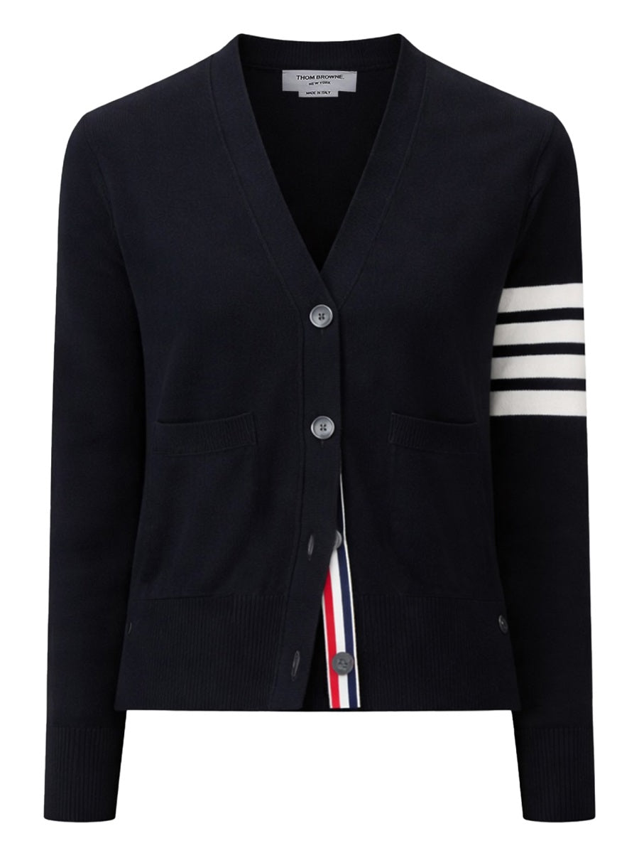 Thom Browne Women Virgin Wool Cardigan