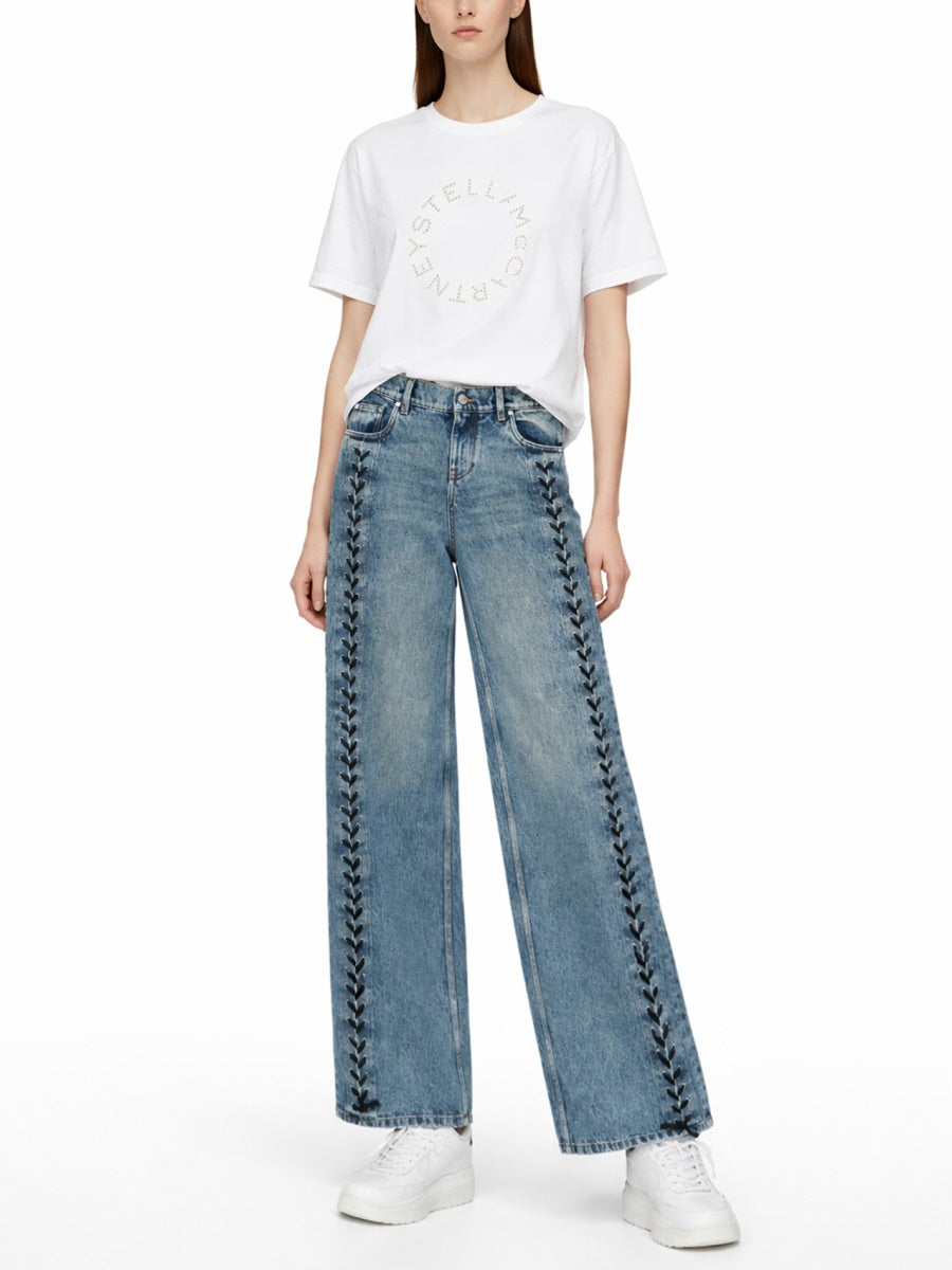Stella Mccartney Women Jeans With Laces