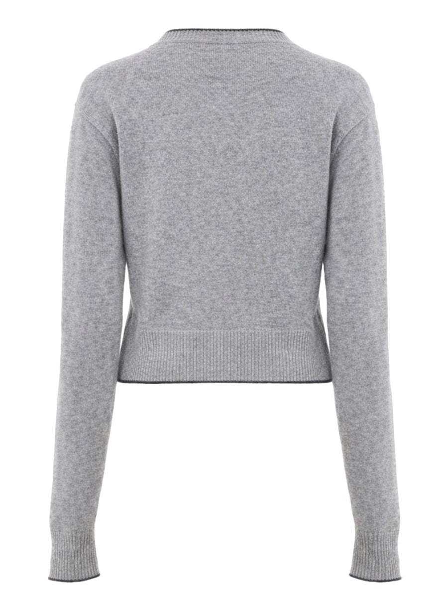 Chloé Women Fitted Cardigan With Logo CHLOE