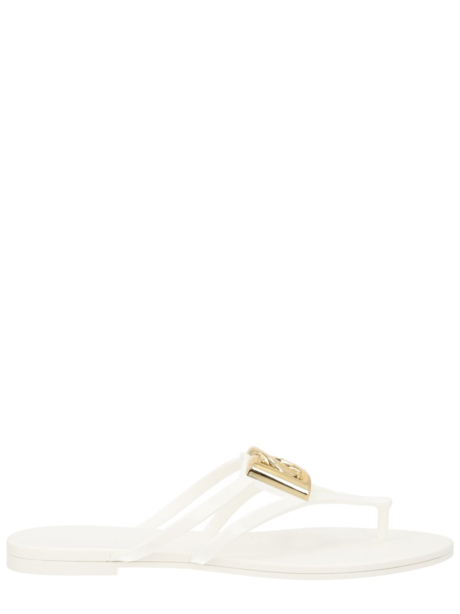 Dolce & Gabbana Women Slide With Logo DOLCE & GABBANA
