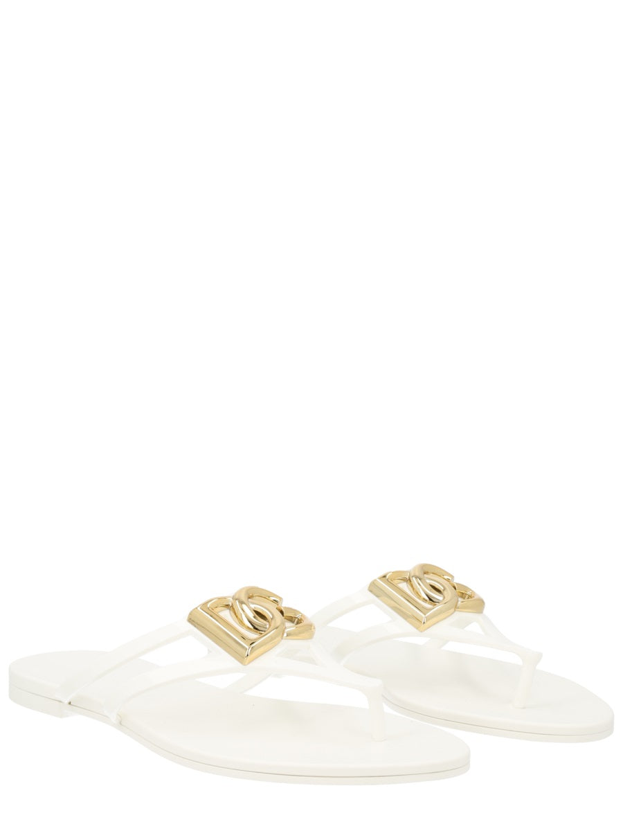 Dolce & Gabbana Women Slide With Logo DOLCE & GABBANA