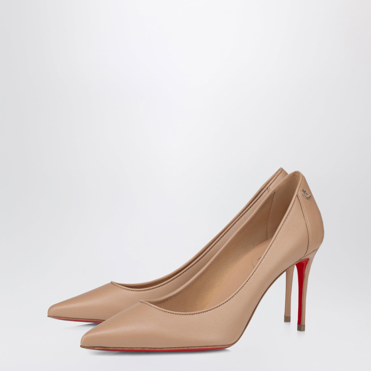 Christian Louboutin Sporty Kate Pumps In Lamb Nappa Leather Blush Women CHRISTIAN LOUBOUTIN