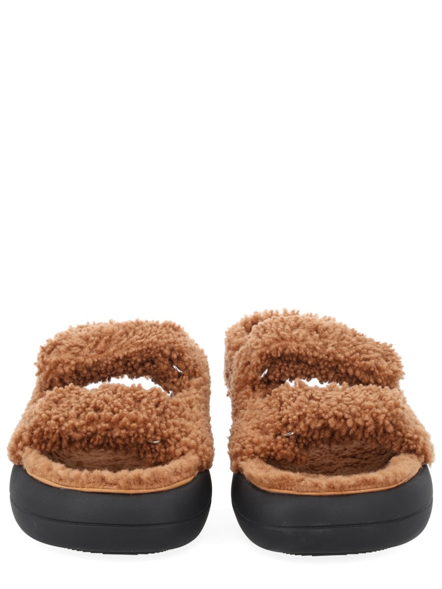 Moon Boot Women Shearling Sandal