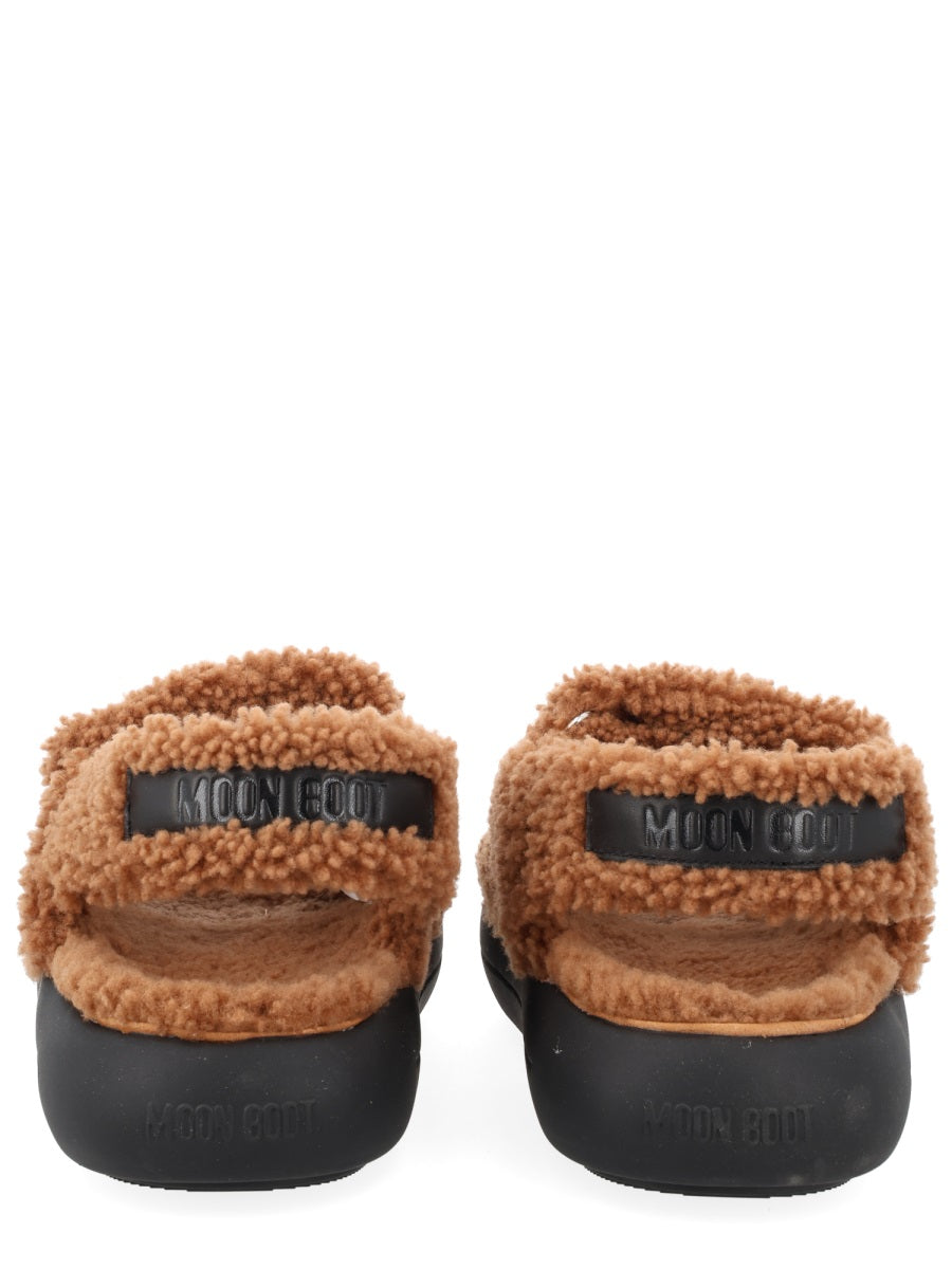 Moon Boot Women Shearling Sandal