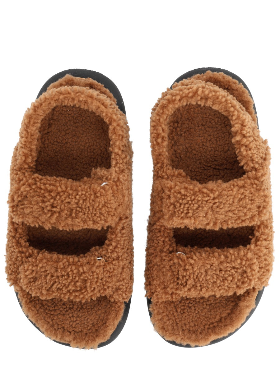 Moon Boot Women Shearling Sandal
