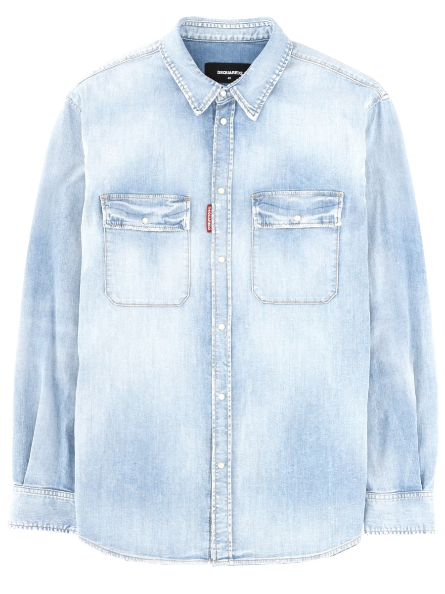 Dsquared Men "Canadian Vintage" Shirt DSQUARED2