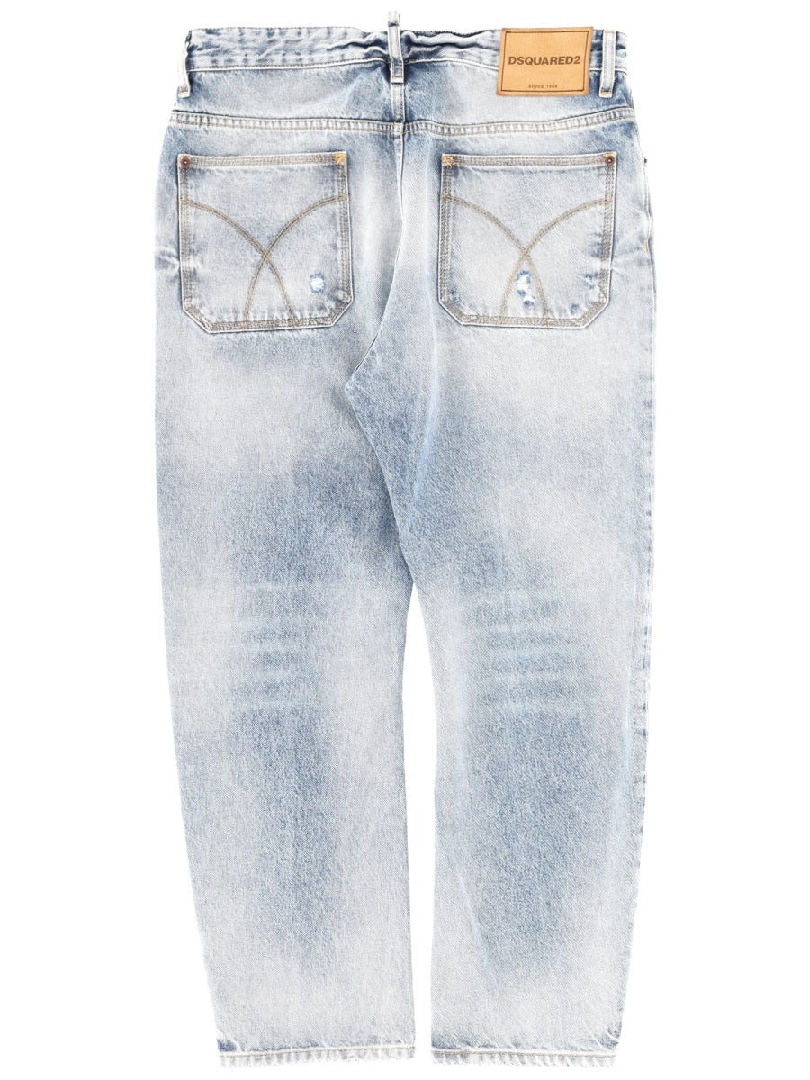 Dsquared Men Cotton Denim Jeans DSQUARED2