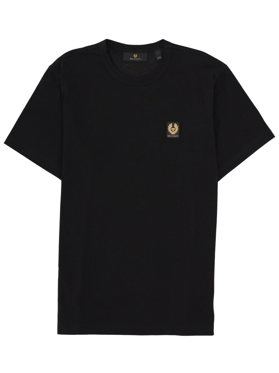 Belstaff Men T-Shirt With Logo Patch