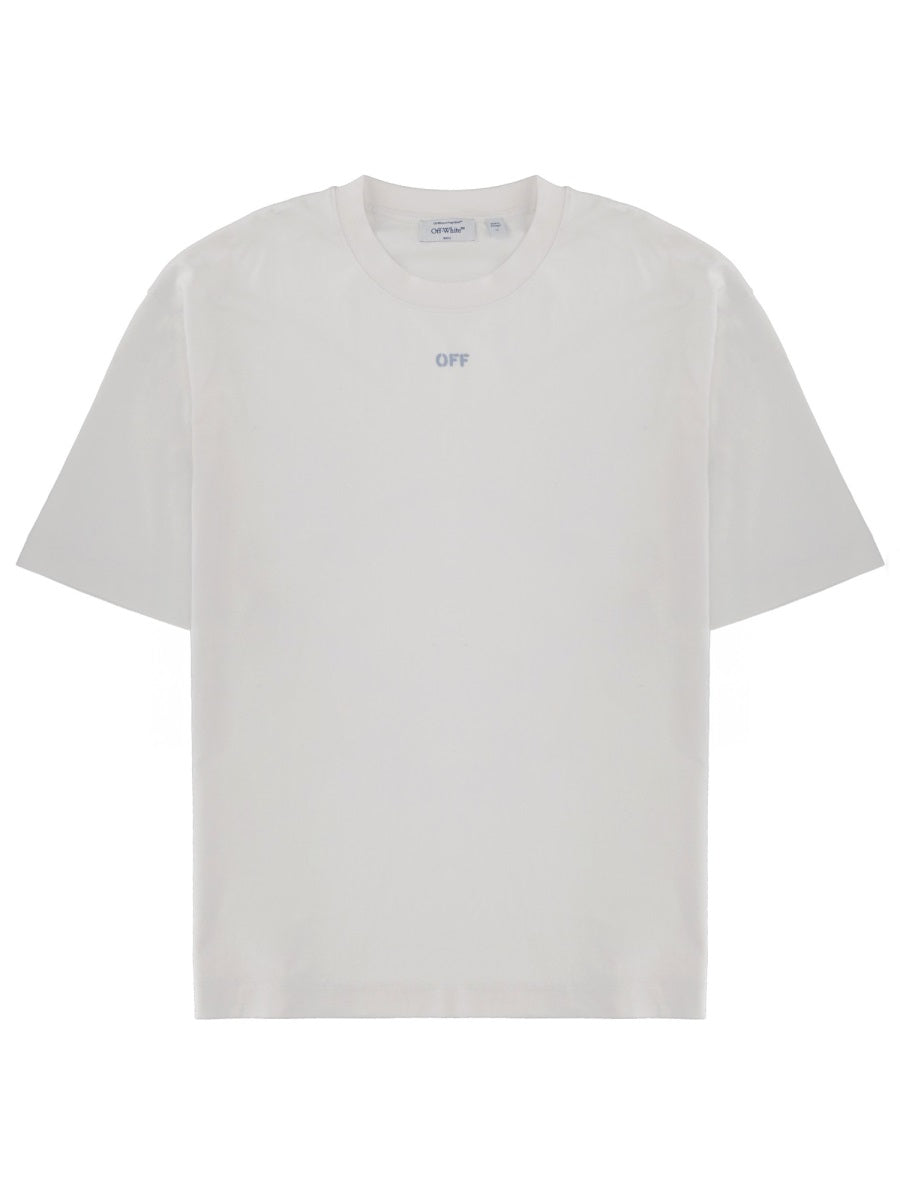 Off-White Men T-Shirt With Logo OFF-WHITE