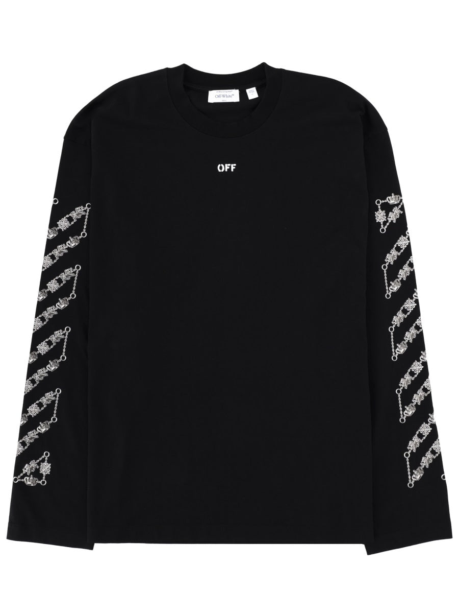 Off-White Men T-Shirt With Logo