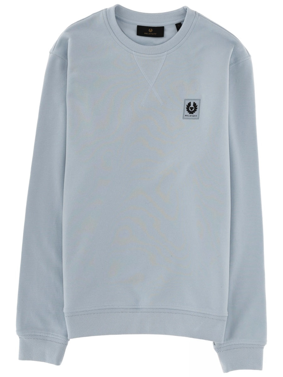 Belstaff Men Sweatshirt With Logo Patch BELSTAFF