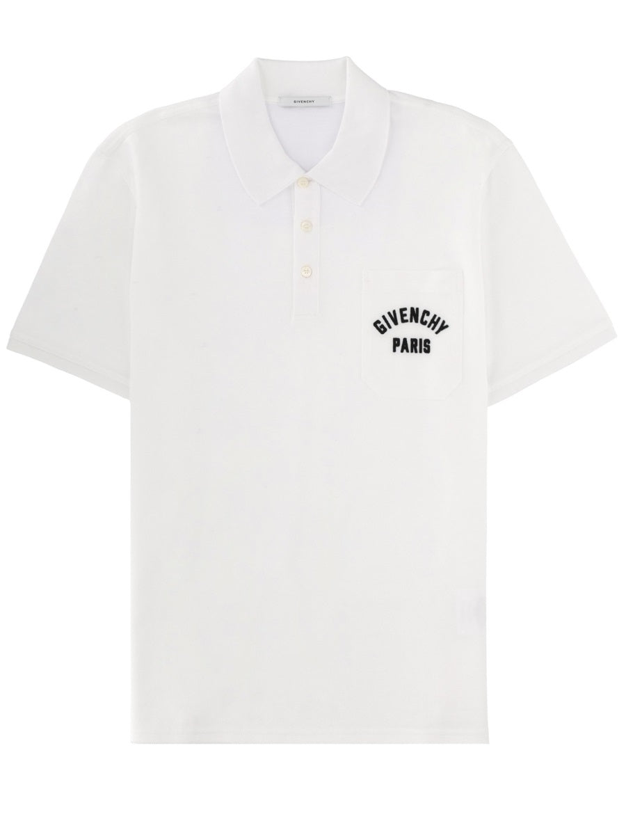 Givenchy Men Polo With Logo