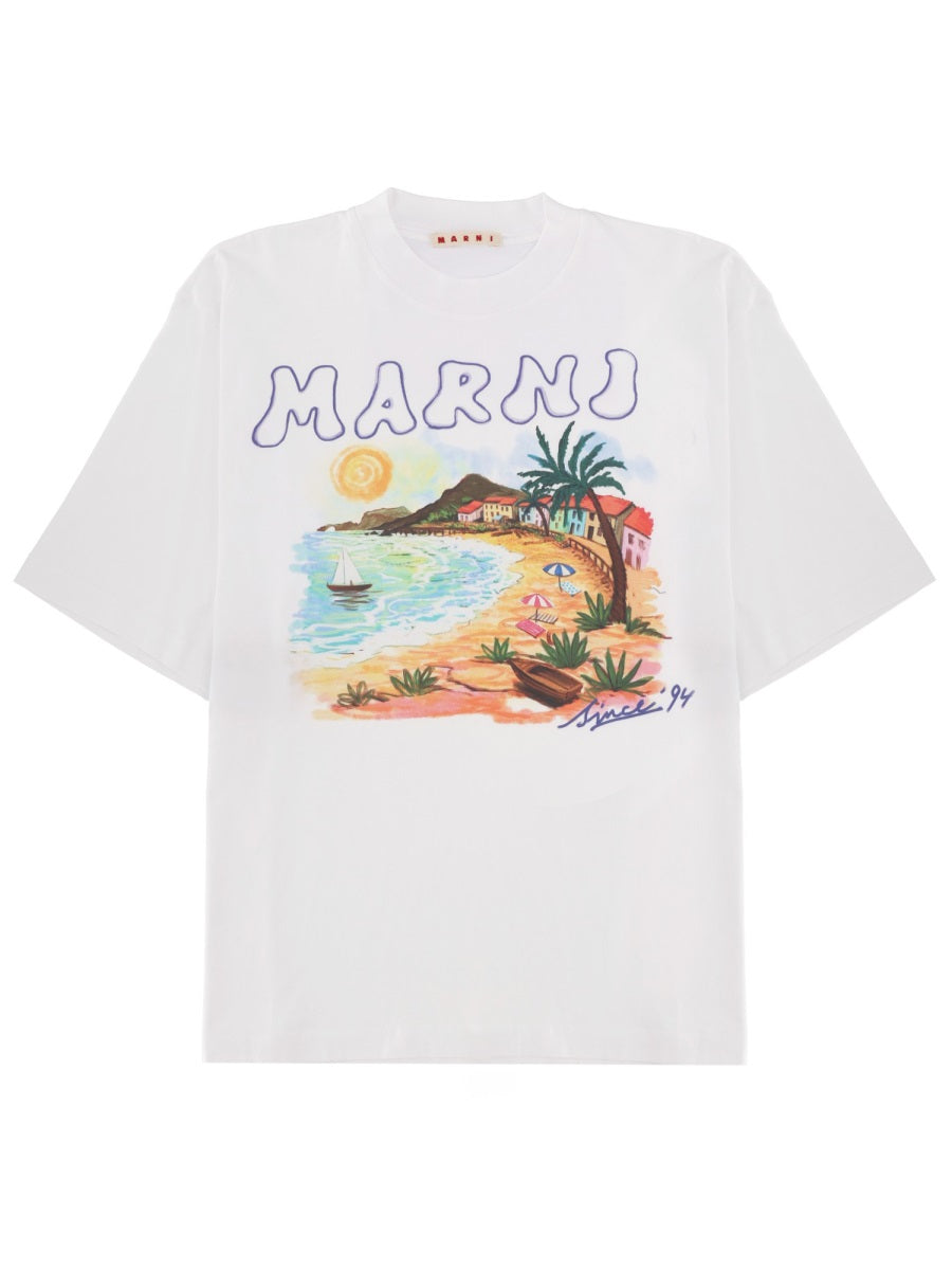 Marni Men T-Shirt With Print MARNI