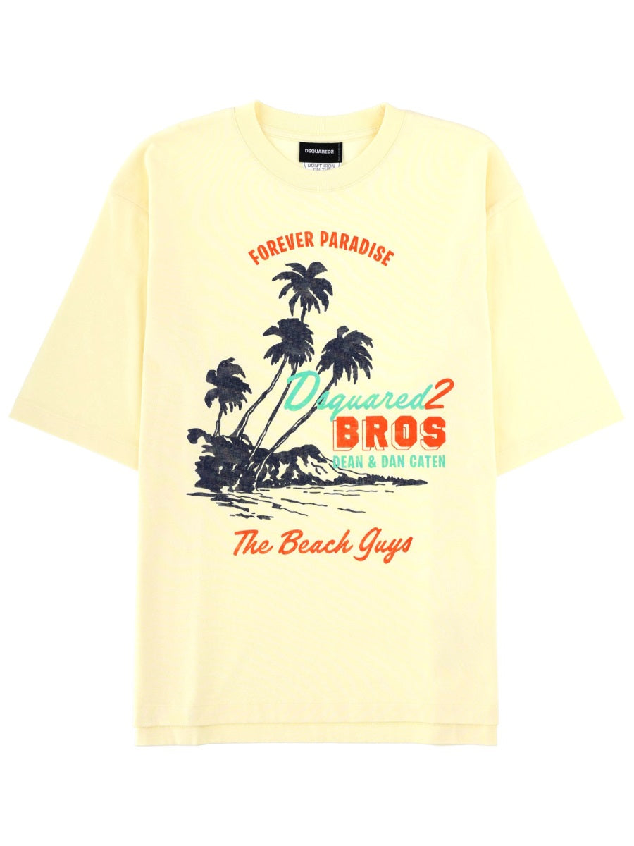 Dsquared Men "Summer Vintage" T-Shirt DSQUARED2
