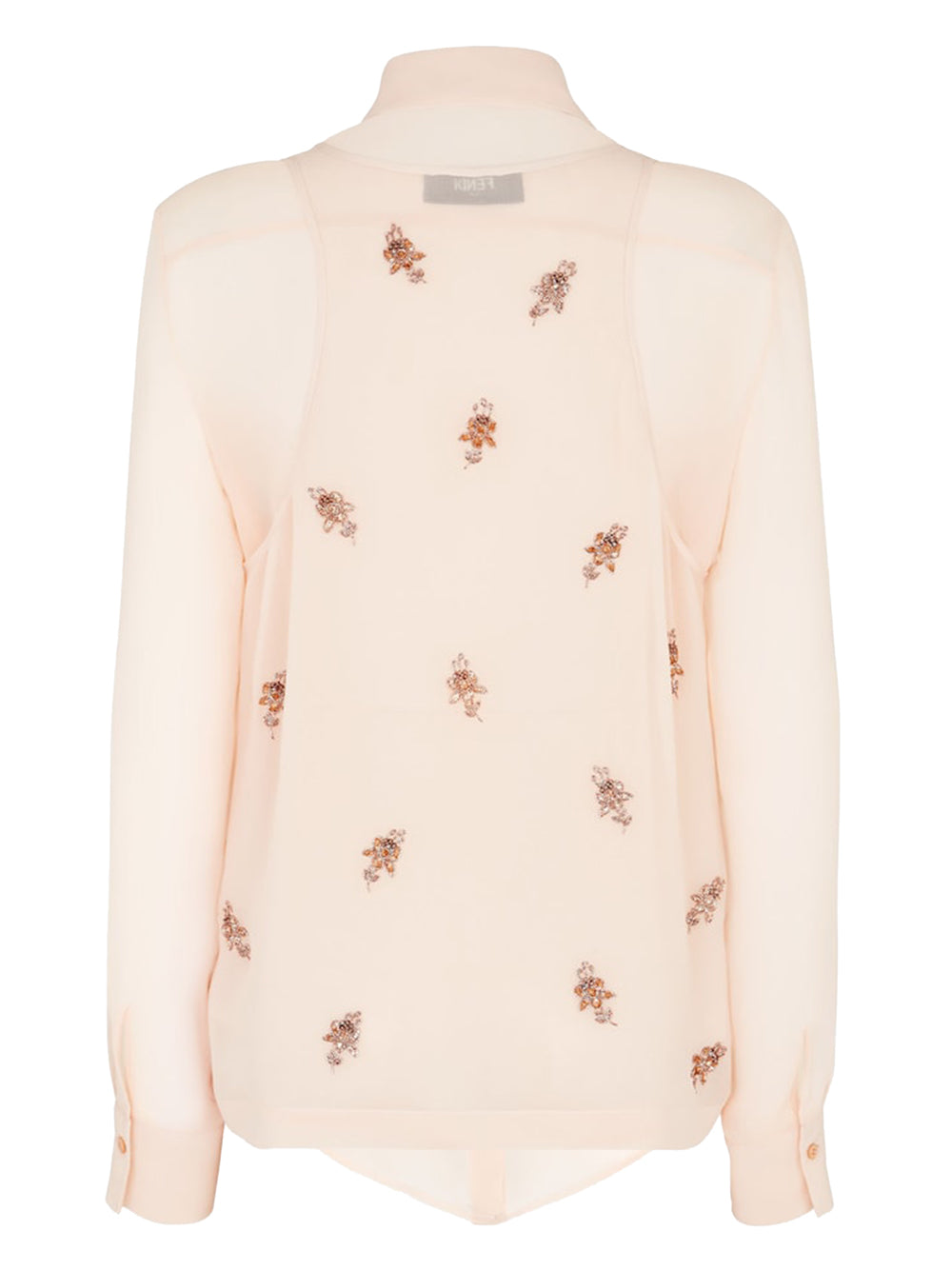 Fendi Women Silk Georgette Top FENDI