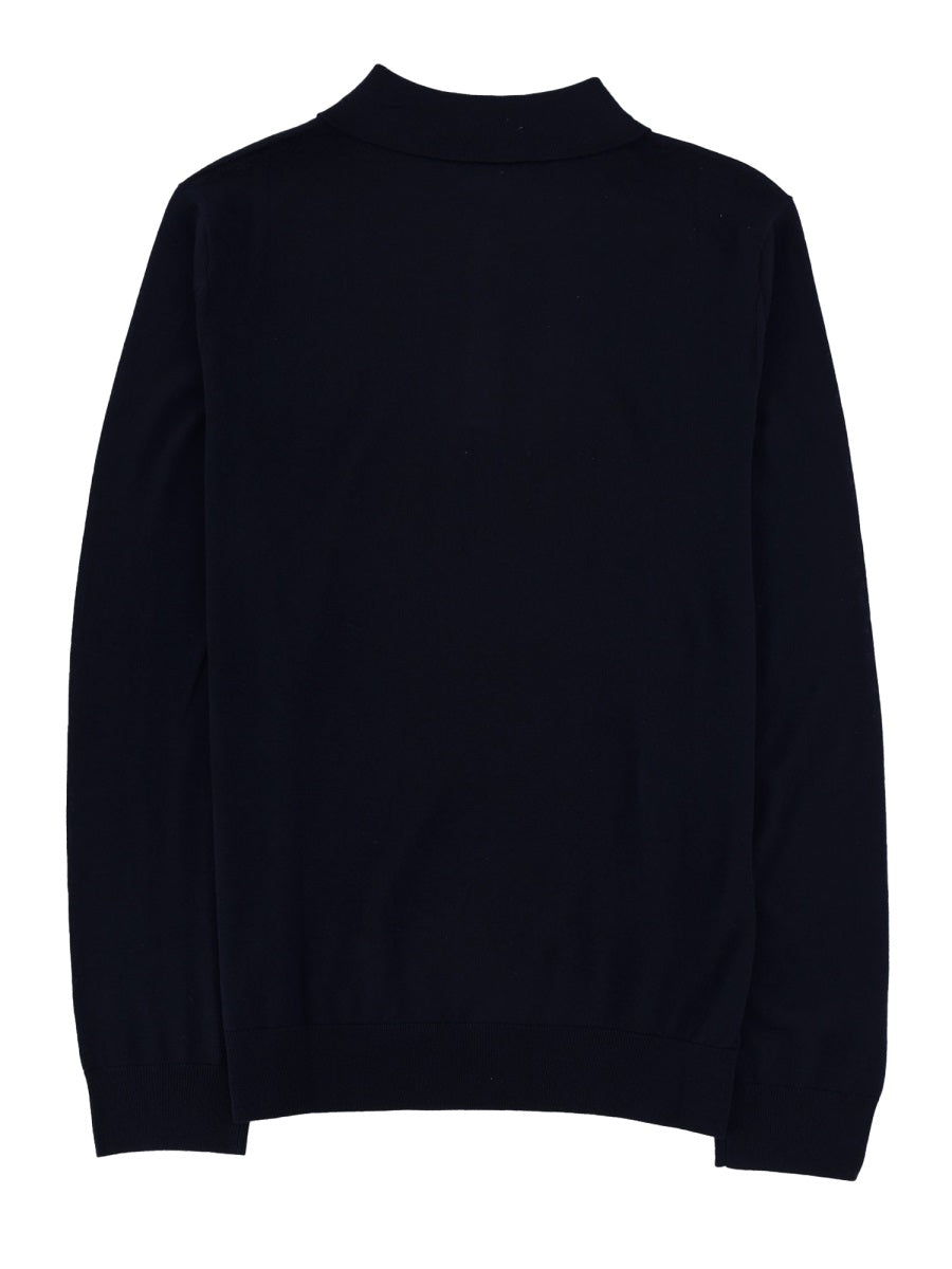 Paul Smith Men Merino Wool Polo Shirt PAUL SMITH