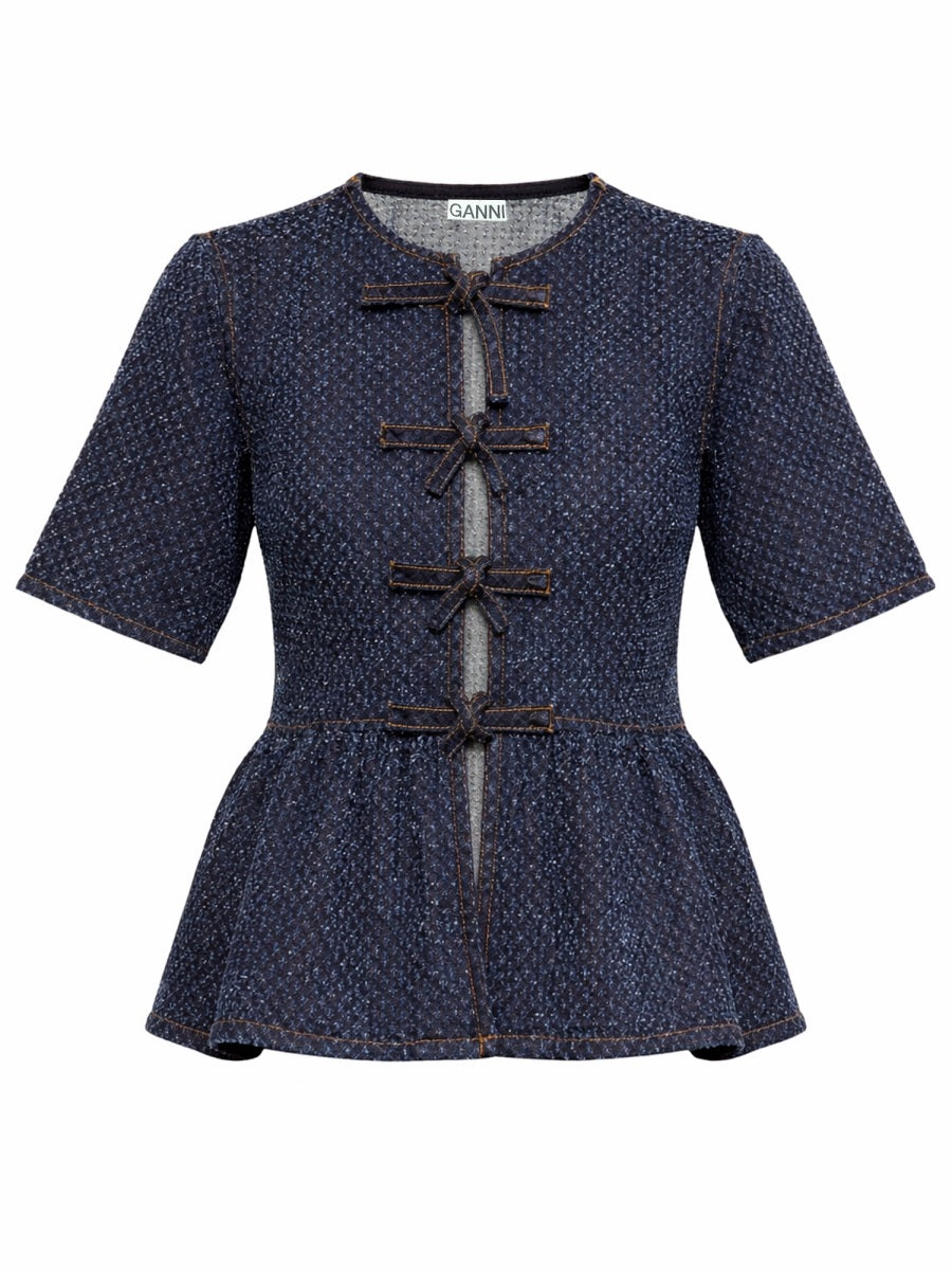 Ganni Women Blusa "Peplum" GANNI