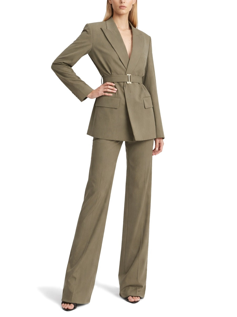 Victoria Beckham Women Tailored Blazer With Belt VICTORIA BECKHAM