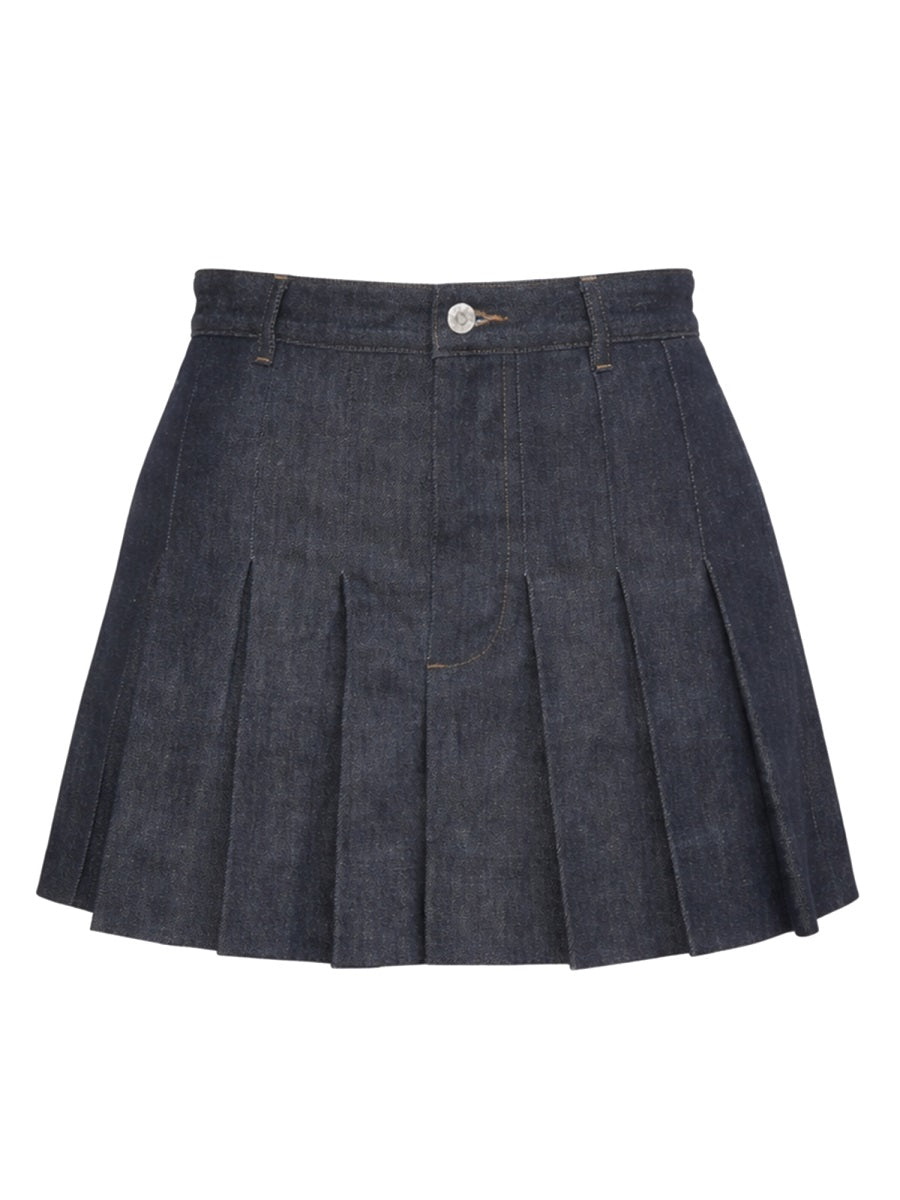 A.P.C. Women Mini Pleated Skirt A.P.C.