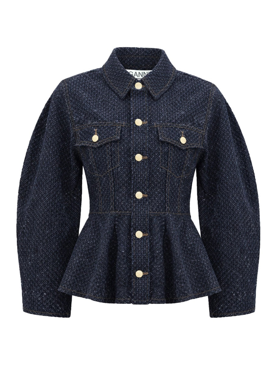Ganni Women "Peplum" Jacket GANNI