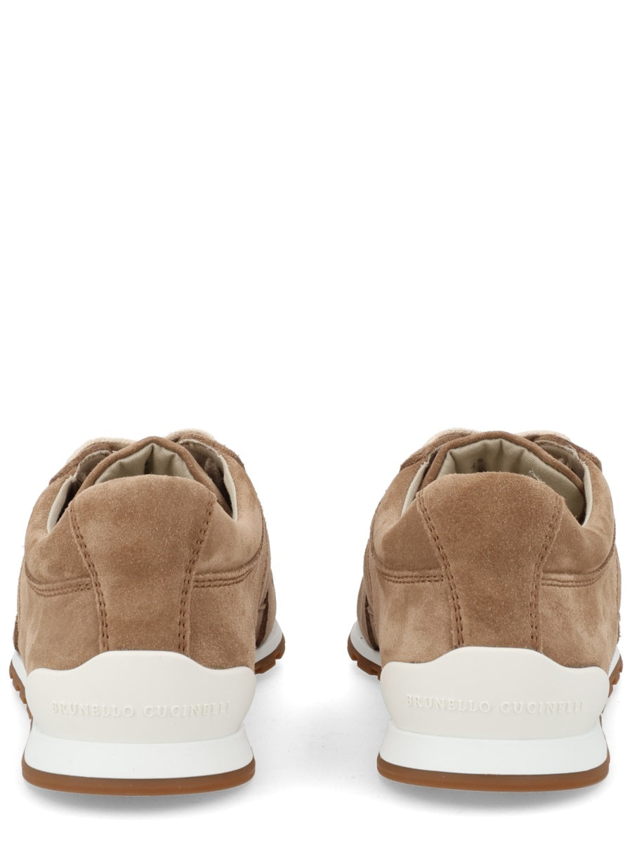 Brunello Cucinelli Women Suede Sneaker BRUNELLO CUCINELLI
