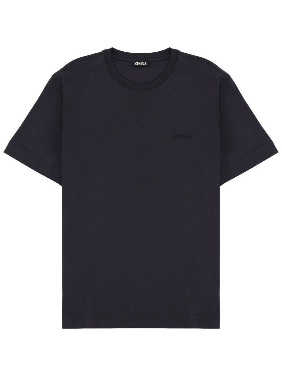 Zegna Men T-Shirt With Logo ZEGNA