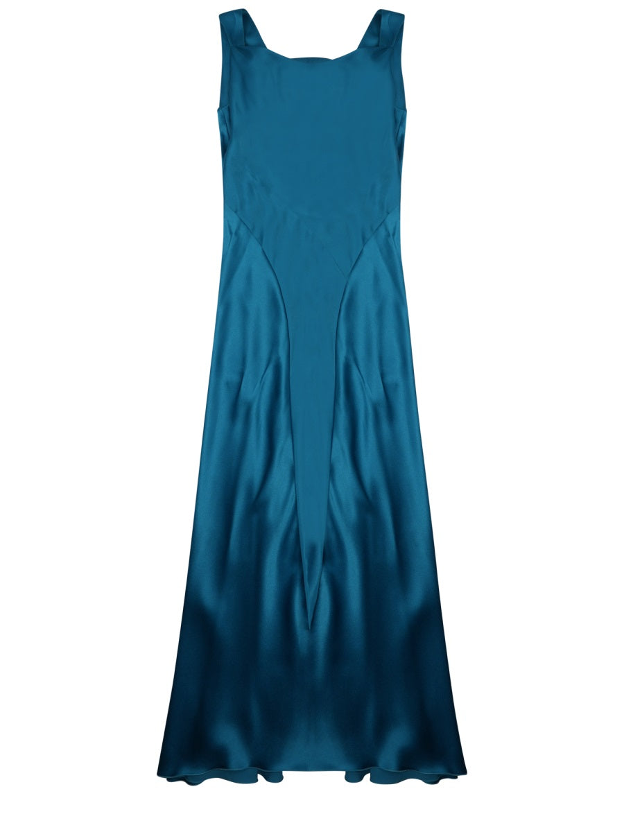 Alberta Ferretti Women Silk Blend Long Dress ALBERTA FERRETTI