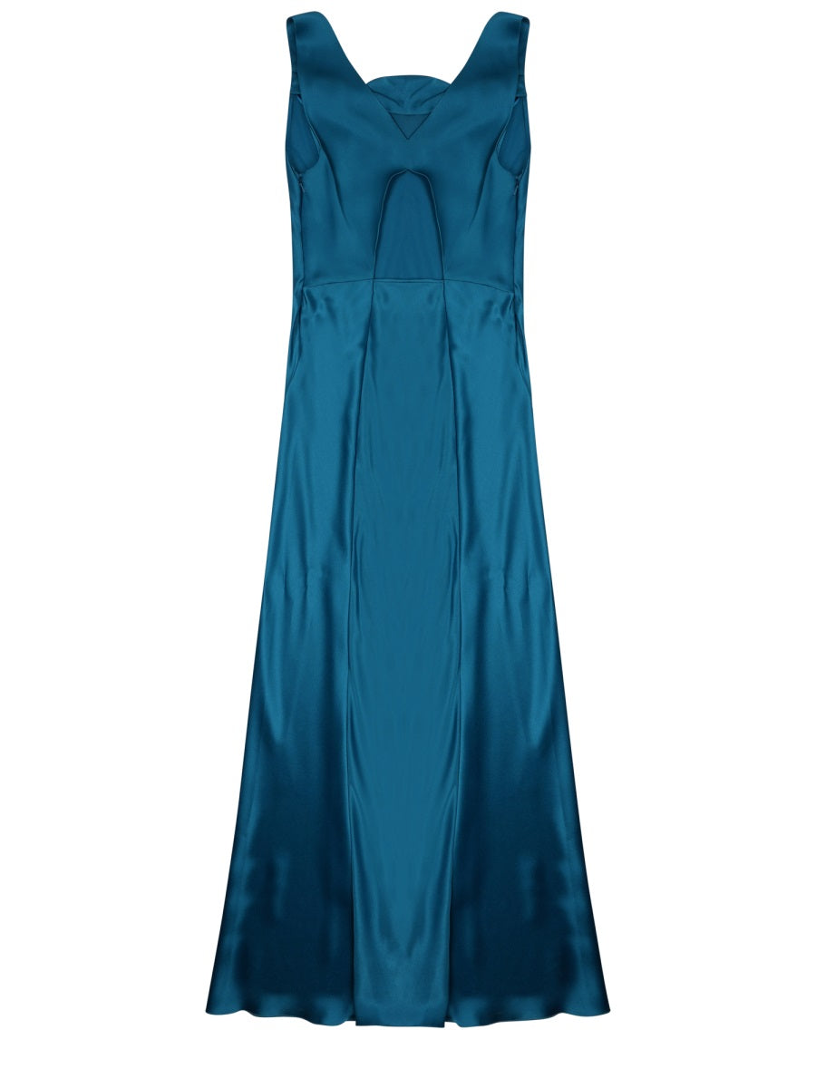 Alberta Ferretti Women Silk Blend Long Dress ALBERTA FERRETTI