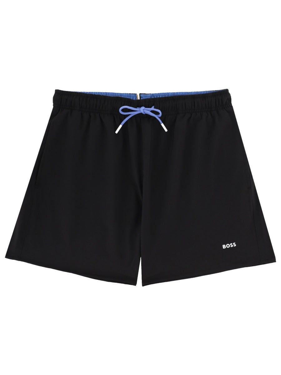 Boss Men Swimsuit With Logo BOSS