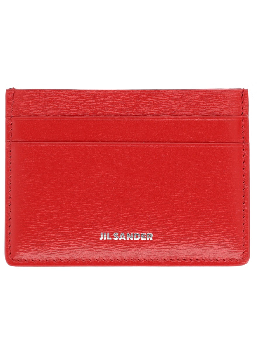 Jil Sander Women Leather Card Holder JIL SANDER