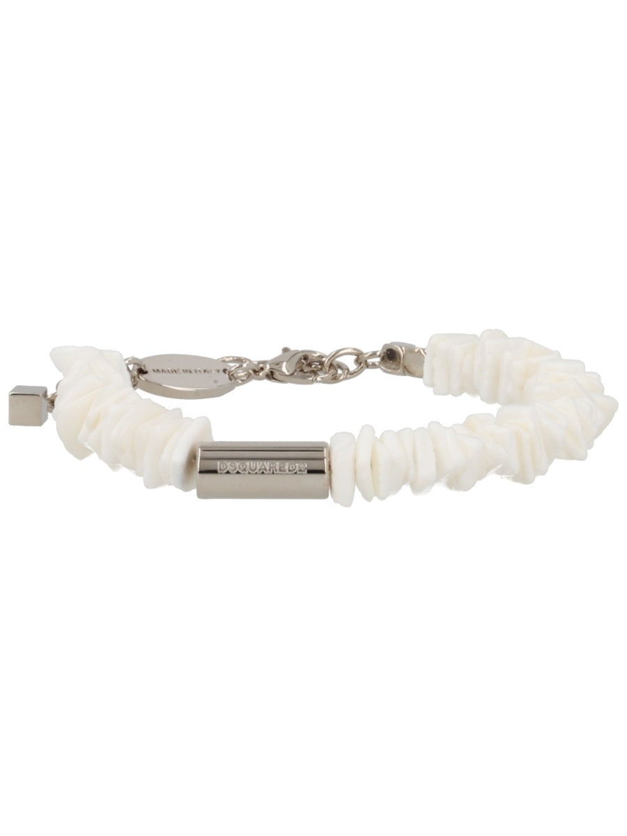 Dsquared Men Shell Bracelet DSQUARED2