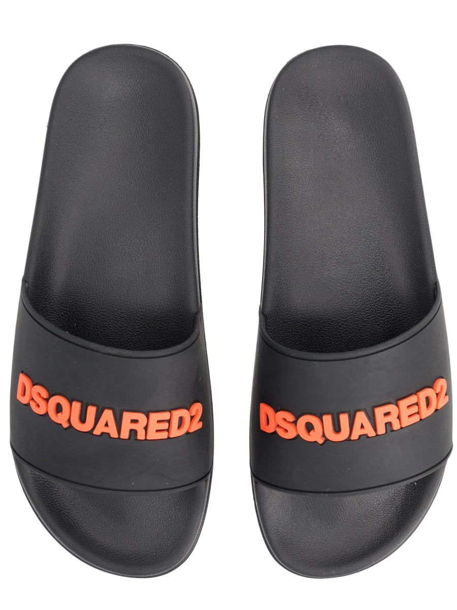Dsquared Men Sandal With Logo DSQUARED2
