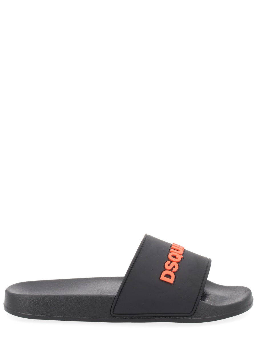 Dsquared Men Sandal With Logo DSQUARED2