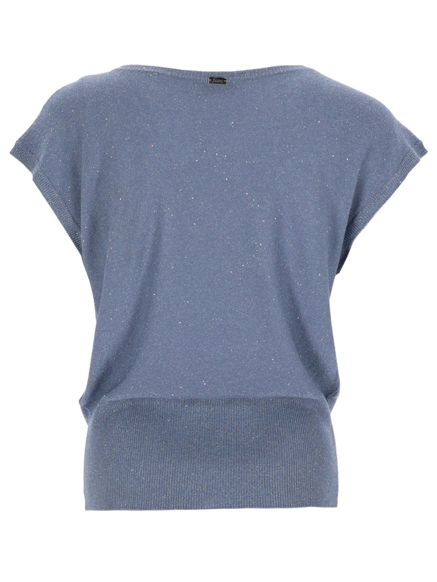 Herno Women Sequined T-Shirt HERNO