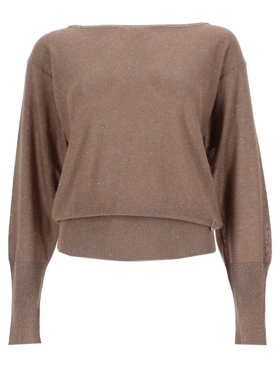 Herno Women Sequined Shirt HERNO