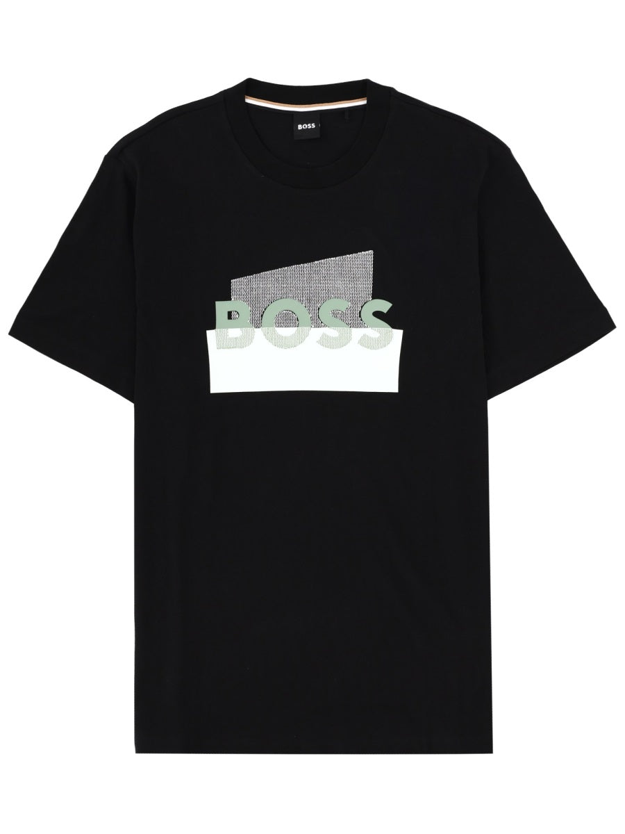 Boss Men Logo Print T-Shirt BOSS