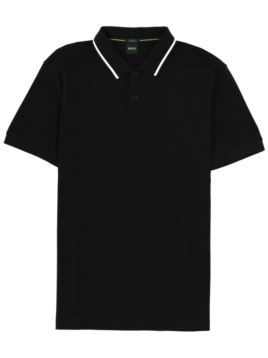 Boss Men Polo With Logo BOSS